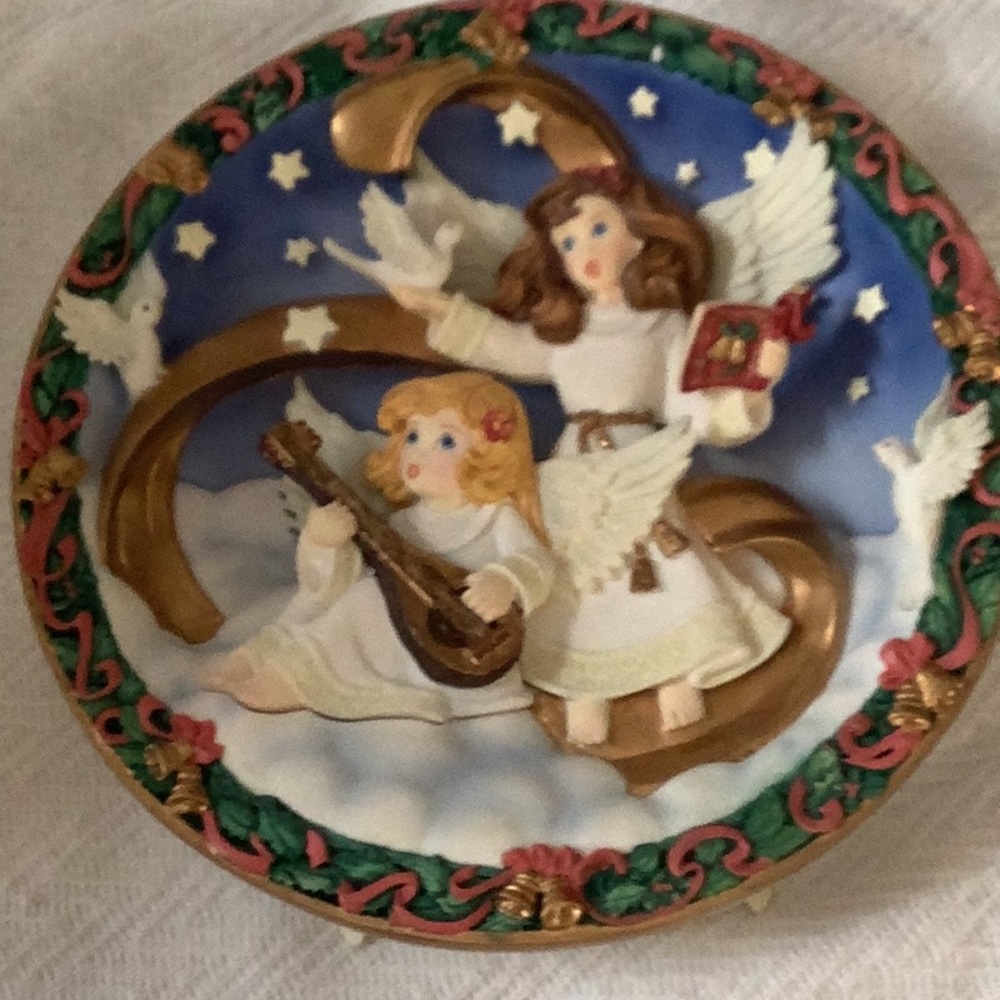 Joy to the World plate